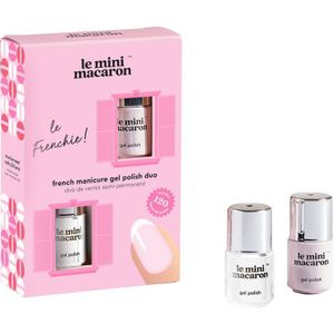 Le Mini Macaron French Manicure Kit 5 ml 2 stk.
