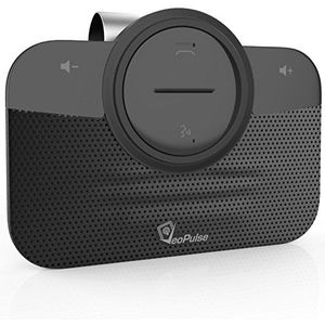 Bluetooth Carkit VeoPulse B-Pro 2B - Handsfree Autorijden met Automatische Connectie en Uitstekende Geluidskwaliteit, Compatibel met Alle Smartphones