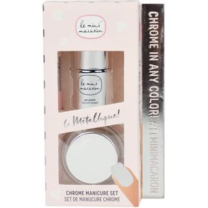 Le Mini Macaron Le Metallique Chrome Manicure Set 10 ml