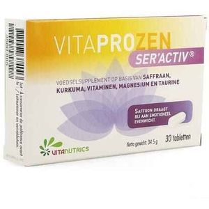 Voedingssupplement - Saffraanextract - Kurkuma Extract - Magnesium - Taurine - Vitamines B