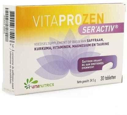 Voedingssupplement - Saffraanextract - Kurkuma Extract - Magnesium - Taurine - Vitamines B