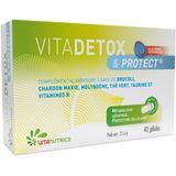 Vitanutrics Vitadetox & protect Capsules 40 stuks