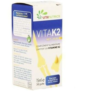 Vitamine K2 - Druppels - 30ml - Voedingssupplement