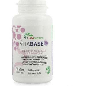 Vitabase - Vitanutrics V-Caps - 120 Capsules - Kalium - Veganistisch