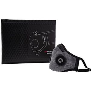 Urbivalist Uniseks masker, Grijs, M