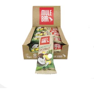Mulebar Energie-Riegel - Vegan 40g / Ananas-Kokosnuss (15 Riegel)