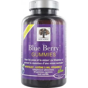 New Nordic Blue Berry 60 Gummies