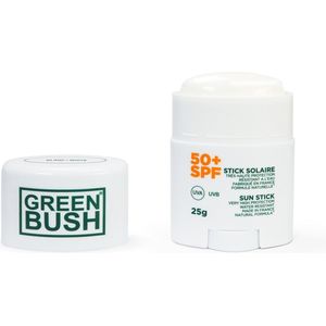 Green Bush SPF50+ Zonnebrand Stick Wit 25 g - Sunscreen