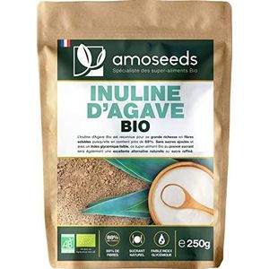 Biologische Agave Inuline 250G | Prebioticum, 90% vezels, bloedglucose | Premium kwaliteit