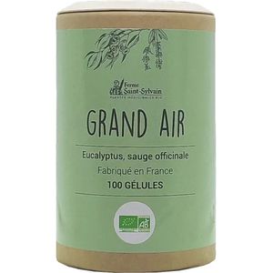 Franse landbouw supplementen - tegen ontstekingen van de luchtwegen - eucalyptus- en salie 100 capsule