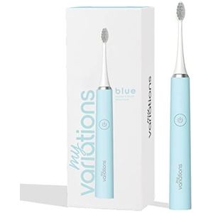 My Variations - Sonische elektrische tandenborstel - Oplaadbaar - 1 maand batterij - 5 poetsmodi - Geïntegreerde timer van 2 minuten - 1 handvat en 1 borstel (blauw)