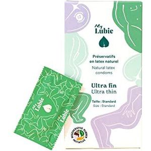 MY LUBIE - Ultra Dunne Condooms - Gesmeerd - Veganistisch - Duitse Premium Kwaliteit