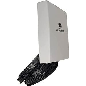 LowcostMobile PAN5G-MIMO-2021 2x5m antenne 4G 5G outdoor SMA kabel ALSR200 voor Huawei, ASUS, TP Link, Netgear en meer