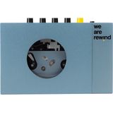 We Are Rewind - Player - Draagbare Cassette - Transparant - Aluminium