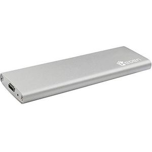 Heden Externes Gehäuse M2 für SSDs M2 NGFF SATA, bis zu 2T, USB 3.1 (Typ C) Schnittstelle, komplett aus Aluminium