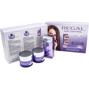 Regal - Age Control - Geschenkdoos - - Anti-Rimpel Dagcrème + Nachtcrème + Oog/Lippen Serum