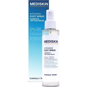 Mediskin Intensive Foot & Body Spray - Anti Bacterieel/Schimmel/Jeuk/Huidirritatie/Zweet - Voetenspray
