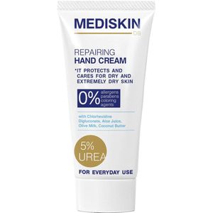 Mediskin Repairing Hand Cream - Handcrème - Voor (Extreem) Droge en Beschadigde Handen - Rijk aan Ureum en Aloë Vera - 75ml