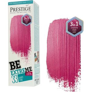 Prestige BeExtreme Candy Pink - Haarverf Roze - Semi-Permanente Haarkleuring - Zonder Ammoniak/Peroxide/PPD/Parabenen
