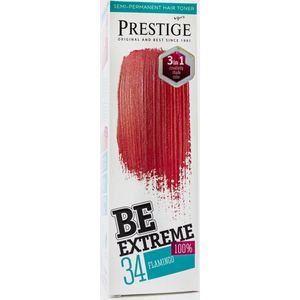 Prestige BeExtreme Flamingo - Haarverf Roze - Semi-Permanente Haarkleuring - Zonder Ammoniak/Peroxide/PPD/Parabenen