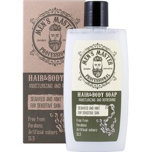 Master - Hair & Body Soap - Fris - Zeewier - Munt - Teatree-olie