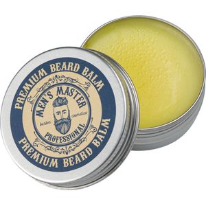 Men's Master Premium Beard Balm - Baardbalsem met Bijenwas, Shea Boter & Citroengras - 30ml