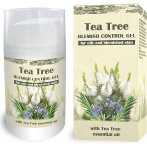 Refan natuurlijke Tea tree gezicht gel - ontstekingsremmend - acne - vette huid - effectief tegen puisten 50ml