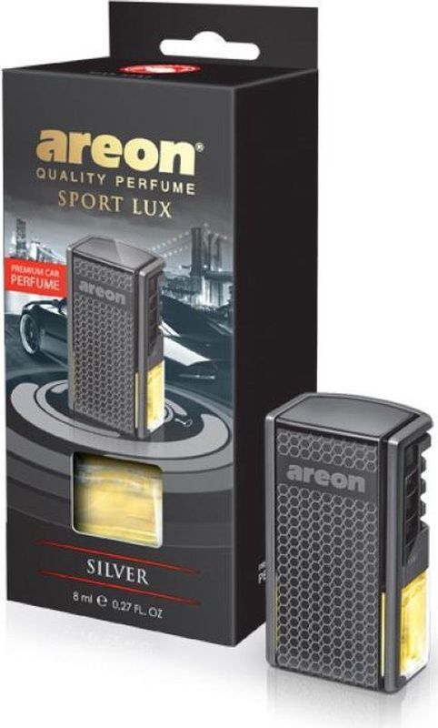 Areon - LUX - Auto Parfum - Zilver - Premium