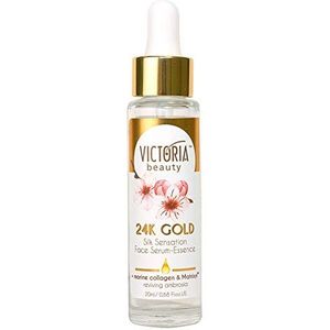 Natuurlijke 24 karaat gouden gezicht serum - zijdezachte gevoel - matrixyl 3000 - peptide - collageen 20ml