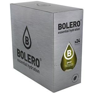 Bolero - Classic Pear - Poeder voor Koude Drank - Suikervrij - 24 Stuks