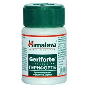 Geriforte 3 x 40 tabbladen (120 tabs) - ondersteuning cellulaire regeneratie en reparatie (niet verkocht door Himalaya)