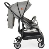 Cangaroo London Grijze Wandelwagen - Geschikt voor Kinderen tot 15 kg