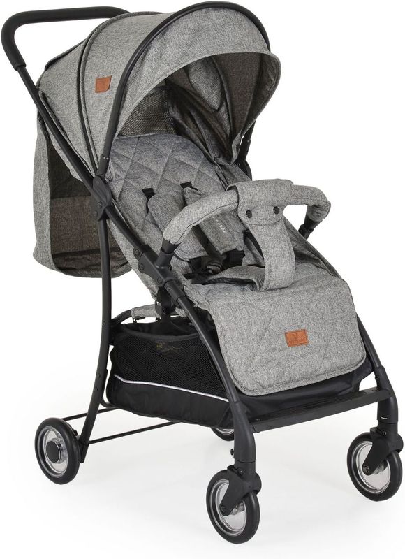 Cangaroo London Grijze Wandelwagen - Geschikt voor Kinderen tot 15 kg