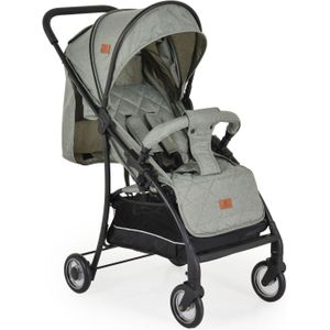 Cangaroo - London - Wandelwagen - Groen - Verstelbare Zonnekap - 5-Punts Veiligheidstuigje