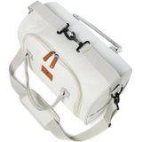 Cangaroo Wickeltasche Jossie Wickelunterlage, Reißverschluss, Gurt verstellbar grau