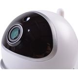 Cangaroo Babyphone Hype, Wi-Fi/Lan Kamera, 360° Drehung, LED-Infrarot Nachsicht weiß