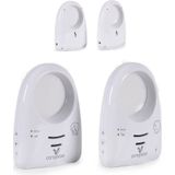 Cangaroo - Harmony Babyfoon - Wit - Inclusief Adapter