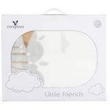 Cangaroo - Sherpa Little Friends - Wiegdeken - Grijs - Polyester