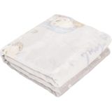 Cangaroo - Softy Lovely Day - Dekentje - Grijs - Polyester