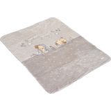 Cangaroo - Softy Lovely Day - Dekentje - Grijs - Polyester