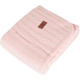 Cangaroo - Sherpy - Wiegdeken - Roze - 100% Katoen/100% Polyester