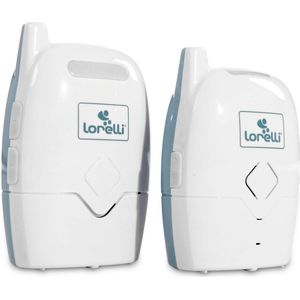 Lorelli - Day & Night - Audio Babyfoon - Blauw - Inclusief 2 USB Stroomadapters