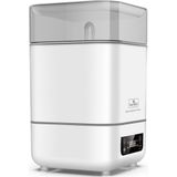 Lorelli Sterilisator und Trockner 2 in 1 Touchscreen-Display Messbecher, 2 Körbe weiß
