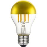 LED kopspiegel Filament lamp 4W | A60 | Goud | 2700K - Warm wit