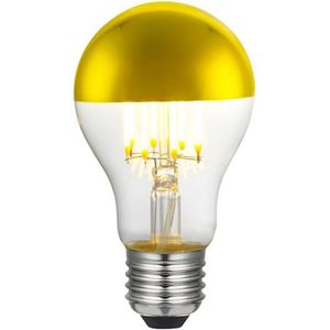 LED kopspiegel Filament lamp 4W | A60 | Goud | 2700K - Warm wit