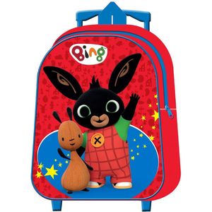 BING & Flop Trolley Koffer Vakantie Logeren Kinderkoffer