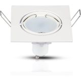 V-TAC VT-779-WH-SQ LED-spot - Inbouwarmatuur - Wit - GU10