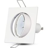 V-TAC VT-779-WH-SQ LED-spot - Inbouwarmatuur - Wit - GU10