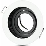 Lamp - GU10 Fitting - Wit - Aluminium - 100x45 mm