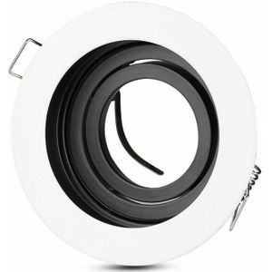 Lamp - GU10 Fitting - Wit - Aluminium - 100x45 mm